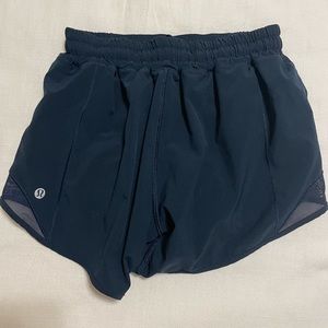 Navy Lululemon Shorts Size 4